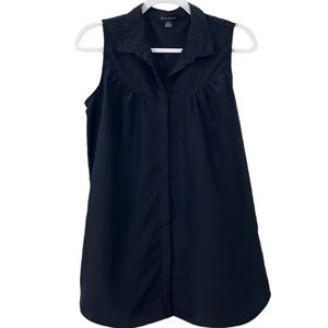 5/25$ Majora Black Sleeveless Blouse